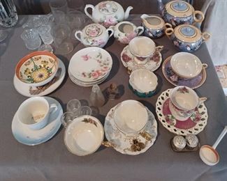 Antique Dishware Lot