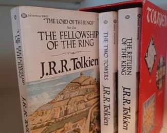 1973 Authorized Edition of LOTR Trilogy Book Set
