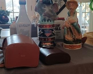 Decanters and Flasks Lot