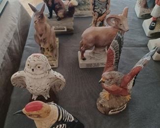Figurines and Decanters Lot