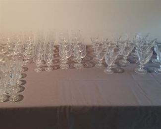 Wine and champagne glasses Lot