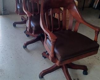 Retro Rolling Chairs