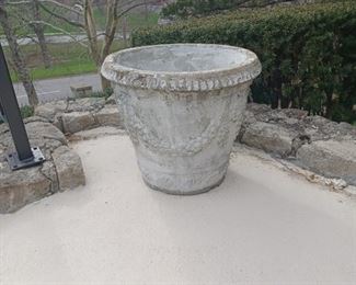Large Cement Planter #1