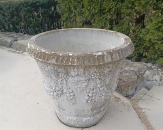 Large Cement Planter #2