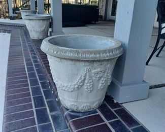 Large Cement Planter #8