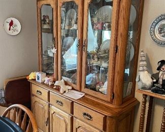. . . this is an Amish china hutch in perfect condition