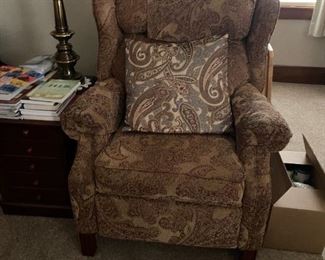 . . . a nice paisley recliner