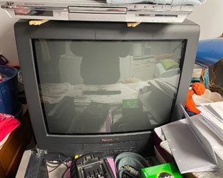 . . . a box TV with built-in VCR