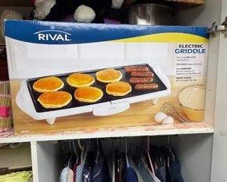 . . . a Rival griddle
