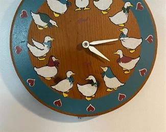 . . . a nice goose clock