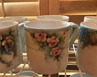 Hand-painted mugs
