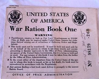 USA Ration Book One