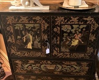 Vintage Asian cabinet