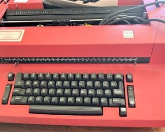An additional typewriter