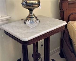 Marble top Eastlake antique table