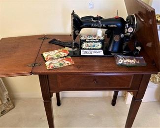 Singer sewing machine (upstairs)