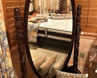 Large floor mirror