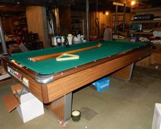 Cool retro pool table