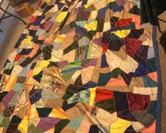 Large crazy quilt 