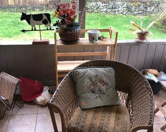 Antique rockers chairs 