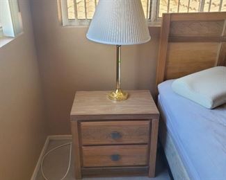 Bedroom Set: King Headboard, 2 Tall Boy Dressers & 2 Nightstands