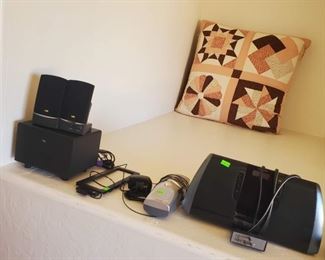 Toshiba Blue Ray Player & Memorex Home Digital Audio System for iPod