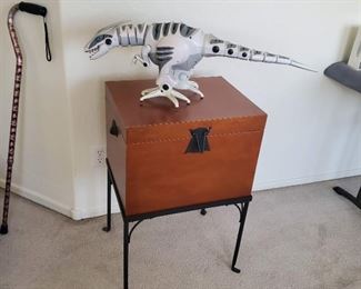 Wood Storage box on Legs