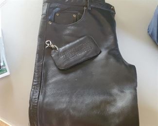 Leather pants by Xelement size 38