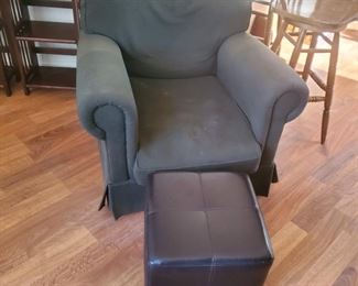 Chair & Ottoman