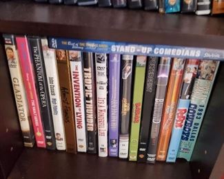 and more DVD's