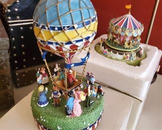 Liberty Falls Collection Hot Air Balloon & Marry go Round