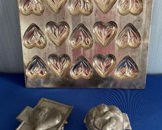 Vintage candy molds