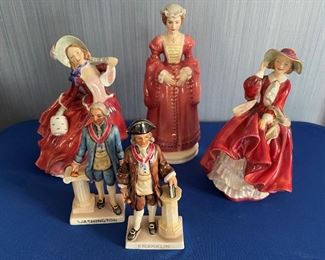 Royal Doulton and Goebel figurines