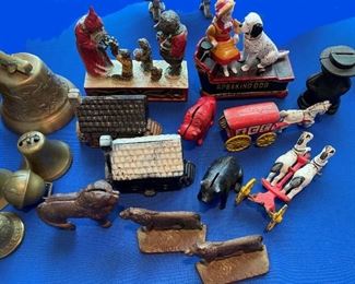 Antique cast iron banks