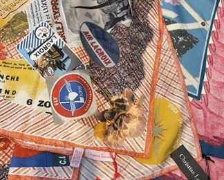Christian LaCroix silk scarves