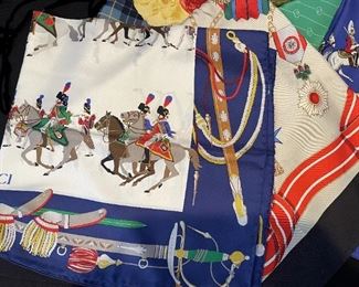 Gucci silk scarves