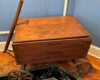 Antique doctor cart