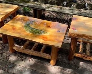 Cabin furniture, handmade