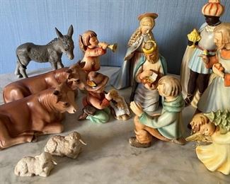 Hummel Nativity set