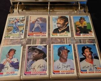 1982 Signed Trading Cards