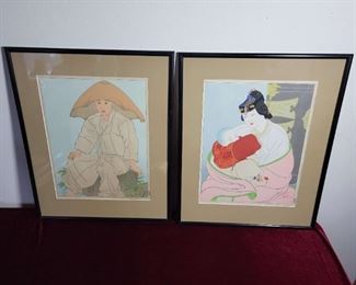 2 Japanese Prints