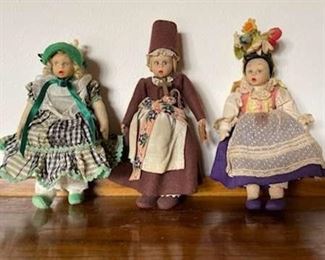 3 Lenci Dolls