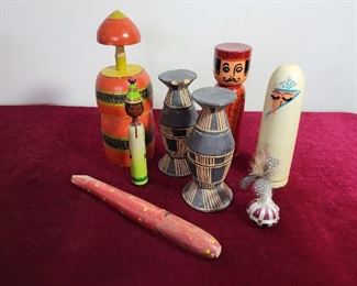 7 Arabic Wooden Art Pieces Mysterious Bobble