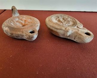 Arabic Erotica Oil Lamps Ca 100AD To 200 AD