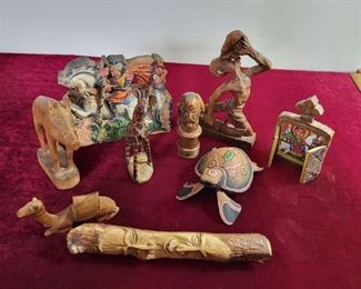 Assorted Wood Carvings