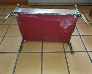 Brass Footstool Catbed