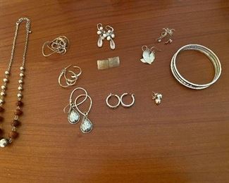 Sterling silver jewelry