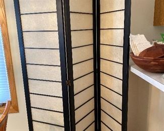 Rice paper Shoji screen