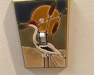 Nice ceramic switch plate