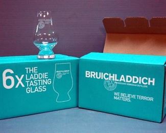 Bruichladdich Glencairn Whiskey Drinking Glasses, New In Box, Qty 12